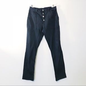 Navy Twill Trousers